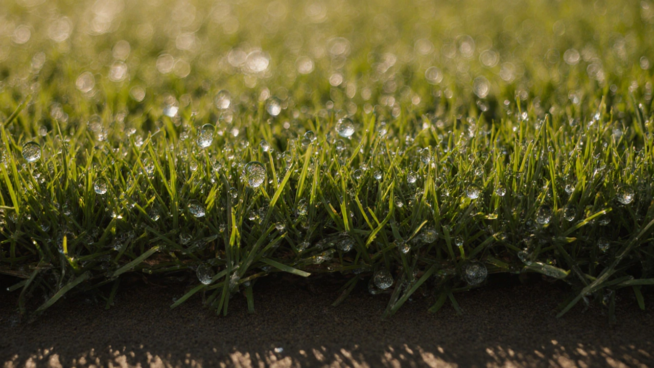 Полив газона сразу после покоса: стоит ли?
