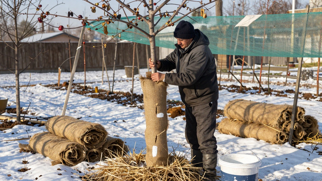 Как упаковать деревья на зиму: пошаговая инструкция для садоводов в Саратове